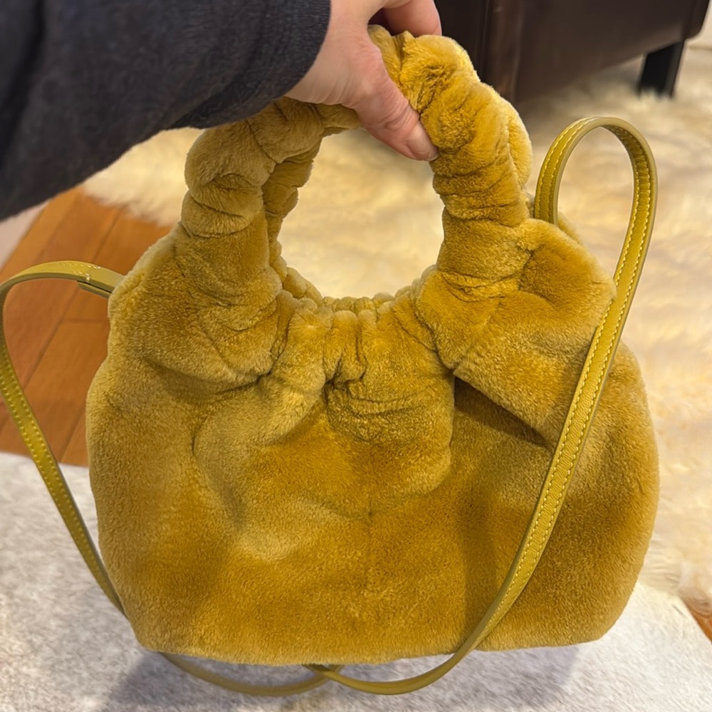 Mink Double Circle bag by The Row